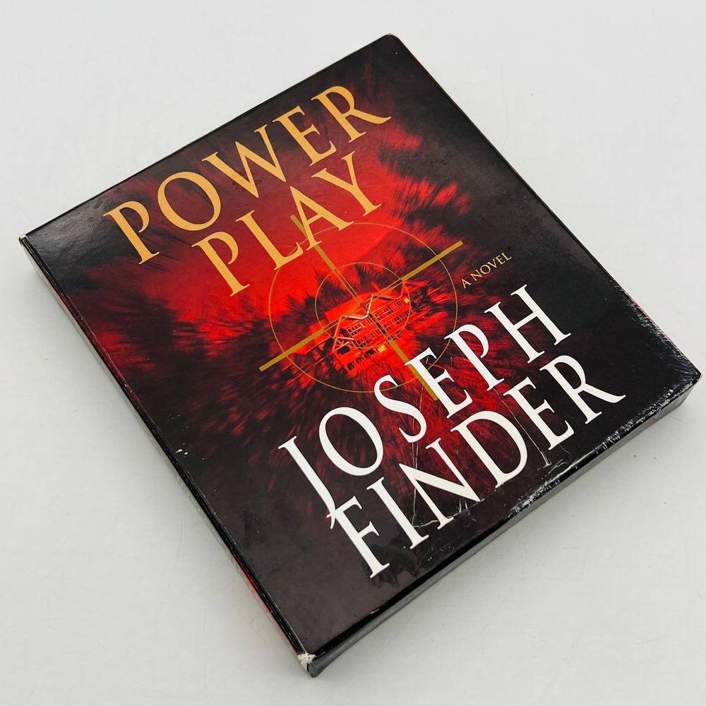 Power Play Joseph Finder Audiobook 7 CDs Unabridged Thriller Dennis Boutsikaris